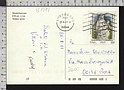 B9291 Italia Storia postale 2001 LUCA DELLA ROBBIA MADONNA DEL ROSETO Lire 800 MONTEFIASCONE Isolato