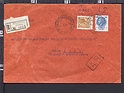 B3663 ITALIA storia postale 1974 SIRACUSANA Lire 200 e 30 Lire RACCOMANDATA