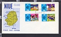 B4397 NIUE ISLAND NEW ZEALAND FDC 1972 ANNIVERSARY SOUTH PACIFIC COMMISSION