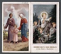 ES5281 Calendario 1956 ANNO DOMINI MISSIONARI OBLATI MARIA IMMACOLATA SCUOLA DI FONTE TREVISO APRIBILE ZANDRINO AR