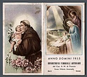 ES5285 Calendario 1955 ANNO DOMINI ORFANOTROFIO FEMMINILE ANTONIANO TRANI APRIBILE