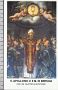 Xsa-15-34 S. San APOLLONIO VESCOVO MARTIRE DI BRESCIA CON I SS. FAUSTINO E GIOVITA MARTIRI Santino Holy card