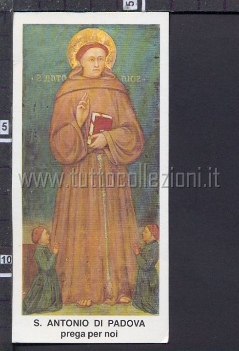 205/B S Francesco Indulgenza Porziuncola santino holycard 