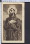 X3311 SAN FRANCESCO D ASSISI Santino Holy Card