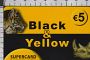 S1880 CARTA PREPAGATA BLACK AND YELLOW EURO 5 ANIMALI TIGRE RINOCERONTE RINO PREPAID CARD