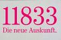 S1185 11833 DIE NEUE AUSKUNFT - Telefonkarte 12DM