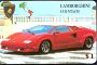 S459 LAMBORGHINI COUNTACH Auto d'epoca Cars of epoch - Sett. 1997 - Carta Prepagata Prepaid Card