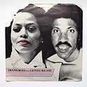 D05 Disco in vinile DIANA ROSS AND LIONEL RICHIE ENDLESS LOVE strappo