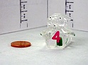 J337 KINDER FERRERO CHAMPIONGOST NUMERO 4 DADO VERDE