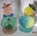 vetro colorato coppia pagliacci (3)