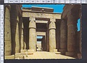 N6219 EGYPT LUXOR-KARNAK FORECOURT OF KHONSU TEMPLE Viaggiata