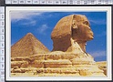 N7776 EGITTO EGYPT LA SFINGE DI GIZA Cartoline dal Mondo De Agostini