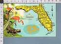 R4492 FLORIDA THE SUNSHINE STATE MAP FP