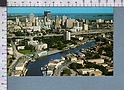 R4504 MIAMI Florida SKYLINE OVERLOOKING I-95 WITH BISCAYNE BAY IN THE BACKGROUND FP