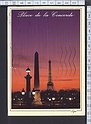 M6046 PARIS LA NUIT PLACE DE LA CONCORDE  Viaggiata SB