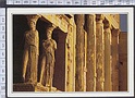 N7938 GRECIA ATENE LE CARIATIDI DELL ACROPOLI GREECE Cartoline dal Mondo De Agostini
