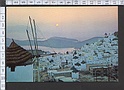 M5258 IOS CYCLADES VIEW OF THE PORT FROM THE HILLS GREECE GRECIA