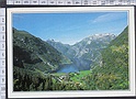 N7957 NORVEGIA GEIRANGER IL FIORDO NORWAY Cartoline dal Mondo De Agostini