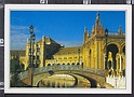 P8207 SPAGNA SIVIGLIA LA PLAZA DE ESPANA Cartoline dal mondo De Agostini