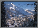 U2832 DAVOS Grisons ENGLISCH VIERTEL UND DORF MIT DORFBERG VG