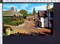 M6023 THE OLD VILLAGE SHANKLIN I.OW. (Isle of Wight) Viaggiata SB FP