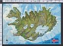 ZN8078 ISLAND ICELAND MAP TIMBRI  AQUILA EAGLE AIRFIGHTER CLUB