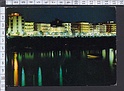 M8055 CATTOLICA NOTTURNO DEL LUNGOMARE (RIMINI) Viaggiata