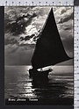 Q6841 RIVIERA ADRIATICA TRAMONTO BARCA A VELA VG