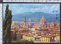 N7564 FIRENZE PANORAMA QSL TIMBRO GRUPPO RADIO ITALIA ALFA TANGO Viaggiata IN BUSTA