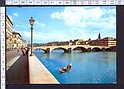 M3323 FIRENZE L ARNO AL PONTE ALLA CARRAIA CON ANIMAZIONE VIAGGIATA SB