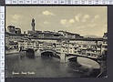 N3075 FIRENZE PONTE VECCHIO THE OLD BRIDGE (LIEVE TENTATIVO DI PIEGA) Viaggiata
