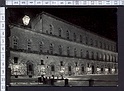 M3184 FIRENZE PALAZZO PITTI DI NOTTE VIAGGIATA
