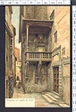 M4945 FIRENZE LA LOGGETTA DEL VASARI ANIMAZIONE FIRMATA DA AUTORE ILLUSTRAZIONE FP