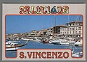 T6280 SALUTI DA SAN VINCENZO Livorno VG