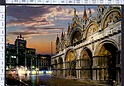 M2592 VENEZIA BASILICA DI S. MARCO E TORRE DELL OROLOGIO ED. ARDO PICC. ANIMAZIONE