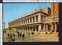 M3485 VENEZIA SCORCIO PIAZZETTA SAN MARCO ANIMAZIONE VIAGGIATA