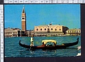 M3489 VENEZIA BACINO S. MARCO E GONDOLA VIAGGIATA