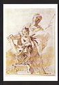 ZM1350 VICTORIA AND ALBERT MUSEUM MADONNA AND CHILD PEN AND WASH BY GIOVANNI BATTISTA TIEPOLO 1770