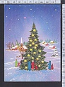 N5241 AUGURAL ALBERO DI NATALE CHRISTMAS TREE(JUGOSLAVIA) Viaggiata