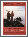 1703 Cinema 1987 LE BALENE D AGOSTO LINDSAY ANDERSON THE WHALES OF AUGUST Ciak