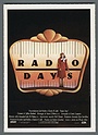 1706 Cinema 1987 RADIO DAYS WOODY ALLEN Ciak