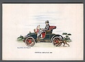 V4239 Illustrazione AUTOMOBILI VETTURA RENAULT 1908 REPUBBLICA DEI RAGAZZI