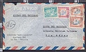B1952 BOLIVIA 1948 Envelope Storia Postale