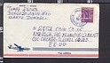 B4295 REPUBLICA DOMINICANA Postal History 1967 CORREO AEREO 10 c
