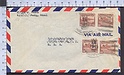 B5210 PHILIPPINES POSTAGE Postal History 1949 MAYON VOLCANO 20 CENTAVOS