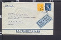 B3537 SUOMI FINLAND FDC AIR MAIL 10 5