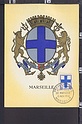 B3116 FRANCE 1958 MAXIMUM FDC MARSEILLE STEMMA DI MARSIGLIA