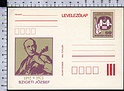 B5853 Magyar Posta Postal Stationery 60f SZIGETI JOZSEF HEGEDUVERSENY VIOLIN LEVELEZOLAP