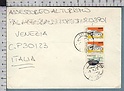 B9900 PORTUGAL Postal history 1985 TO ITALY CASAS TRANSMONTANAS