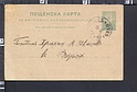 B2720 BULGARIA RUSSIA 1895 STATIONARY Intero postale Entier